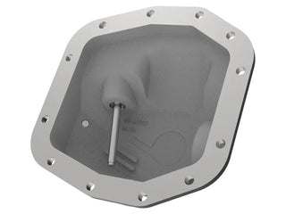 AFE Pro Series Front Differential Cover (Black w/Machined Fins): Jeep Wrangler JL 2018 - 2025 (w/ Dana M186)