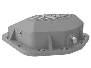 AFE Street Series Rear Differential Cover (Raw w/Machined Fins): Jeep Wrangler JL 2018 - 2025 (w/ Dana M200)