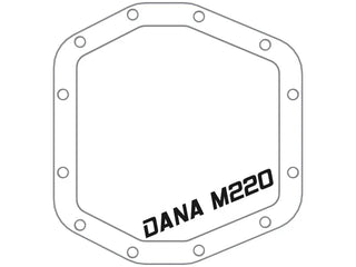 aFe Street Series Rear Diff Cover (REAR) RAW: Jeep Gladiator 3.6L (20-25) w/ Dana M220
