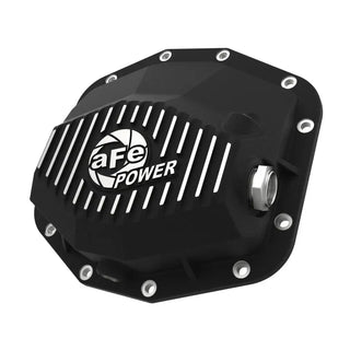 AFE Pro Series Rear Differential Cover (Black w/Machined Fins): Ram 6.2L 1500 TRX 2021 - 2024