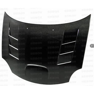 Seibon TS Carbon Fiber Hood: Dodge Neon SRT4 2003-2005