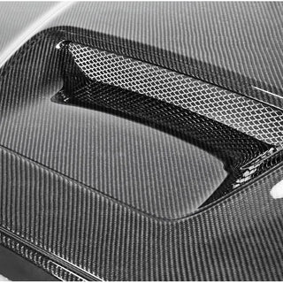 Anderson Composites SRT10 Carbon Fiber Hood: Dodge Ram 2002 - 2008
