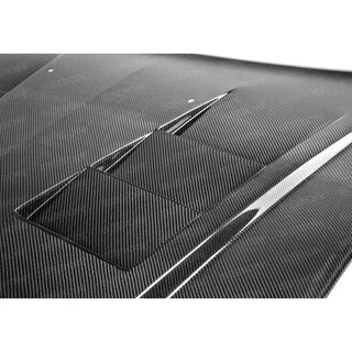 Anderson Composites TS Carbon Fiber Hood: Dodge Charger 2011 - 2014