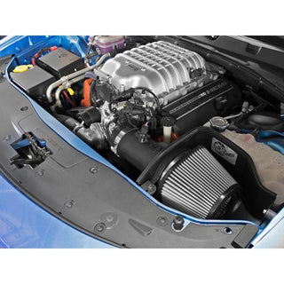 AFE Momentum Magnum Force Stage-2 Pro Dry S Cold Air Intake: Dodge Challenger / Charger Hellcat 6.2L 2015 - 2016