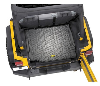 Bestop Rear Cargo Liner (REAR): Jeep Wrangler JK 2011-2018 3.6L/3.8L - Black