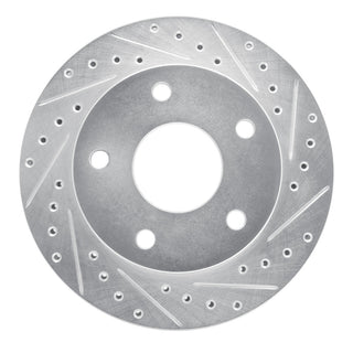R1 Concepts Drilled & Slotted Brake Rotor (FRONT RIGHT): Dodge Ram 1994-2001 3.9L/4.7L