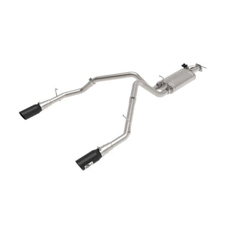 AFE Exhaust System (Black Tips w/Cut-Out): Ram 5.7L Hemi 1500 2019 - 2024