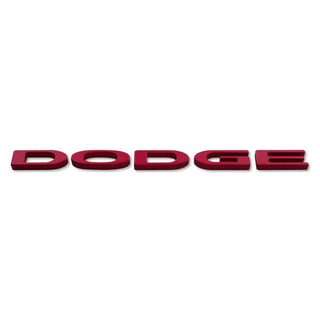 American Brother Designs DODGE LOGO  Exterior Trunk Badge: Dodge Challenger 2015 - 2023