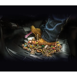 Husky Liners Weatherbeater Front & 2nd Seat Floorliner (3pc Set): Ram 1500 Quad Cab (2025-2026) - Black