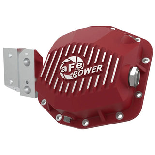 AFE Pro Series Rear Differential Cover (Red w/Machined Fins): Jeep Gladiator 2020 - 2025 (w/Dana M220)