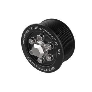 AFE Supercharger Power Pulley Kit (w/Hub 3.10 IN): Dodge Challenger / Charger 6.2L Hellcat 2015 - 2023