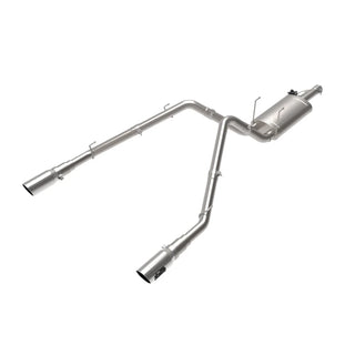 AFE Gemini XV Exhaust System (w/Polished Tips): Ram 5.7L Hemi 1500 2009 - 2018