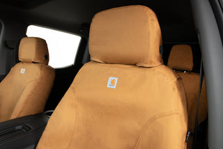 Covercraft 19-24 DodgeRam 1500 Carhartt SeatSaver Custom Second Row Seat Covers - Brown