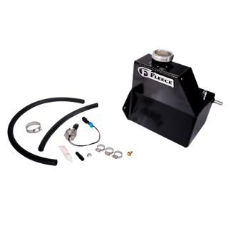 Fleece Performance Replacement Coolant Tank: Ram 2500 / 3500 2013-2018 6.7L Diesel - Gloss Black
