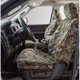 Covercraft Carhartt Camo SeatSaver Custom Second Row Seat Covers: Fits Most Ram 1500 Models (2019-2026) - Mossy Oak