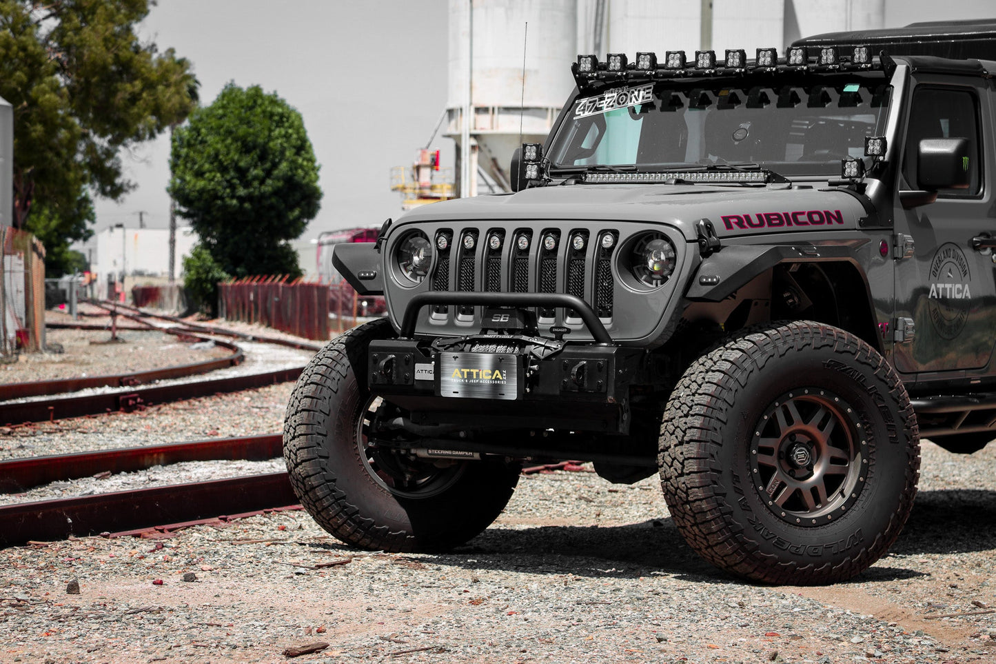 Attica 4x4 Apex Series Front Bumper: Jeep Gladiator 2020-2024