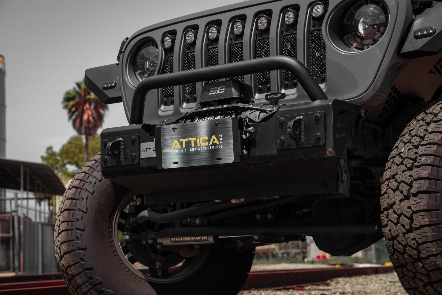 Attica 4x4 Apex Series Front Bumper: Jeep Gladiator 2020-2024