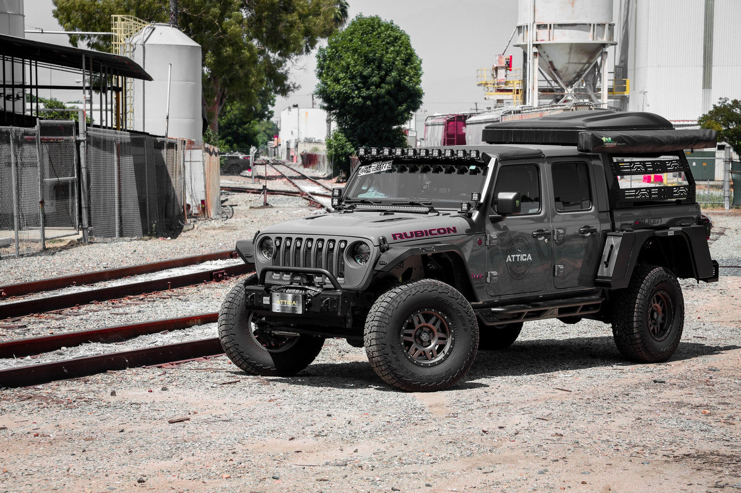 Attica 4x4 Apex Series Front Bumper: Jeep Gladiator 2020-2024