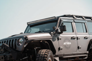 Attica 4x4 Frontier Series Light Mount Brackets: Jeep Wrangler 2018-2024