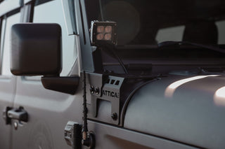 Attica 4x4 Frontier Series Light Mount Brackets: Jeep Gladiator 2020-2024