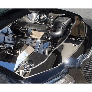 American Car Craft Polished Front Header Plate: Chrysler 300 2011 - 2024