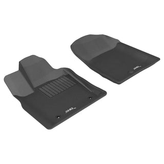 3D MAXpider ACE Kagu Front Floormats (Black): Dodge Durango (11-12) / Jeep Grand Cherokee (11-13)