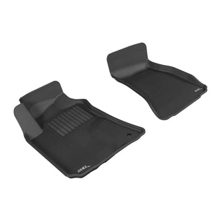 3D MAXpider ACE Kagu Front Floormats (Black): Dodge Challenger 2008 - 2010