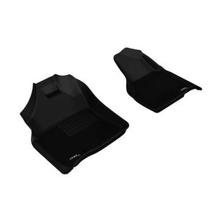 3D MAXpider ACE Kagu Front Floormats (Black): Dodge Ram Regular Cab 2009 - 2012 (1500)