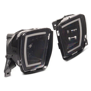 Raxiom Axial Series LED Fog Lights w/ LED DRL: Fits Most Ram 1500 Models (2011-2018)