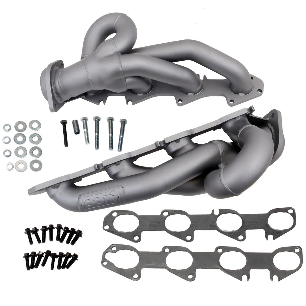 BBK Performance Shorty Headers: Dodge Ram 5.7L Hemi 2009 - 2010 (1500 ONLY) ; Ram 5.7L Hemi 2011 - 2018 (1500 ONLY)