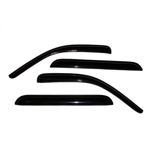 AVS Ventvisor Outside Mount Window Deflectors (4PC, Smoke): Dodge Durango 1998 - 2003
