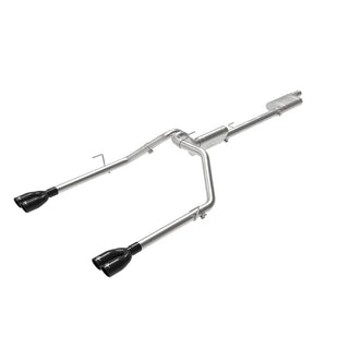 AFE Vulcan Cat-Back Exhaust System (w/Black Tips): Jeep Gladiator 3.6L V6 2020 - 2025