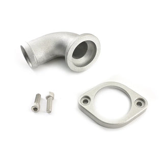 CFR Performance Hemi Gen 3 90° Water Neck Thermostat Housing (Natural): Fits Most Hemi Models