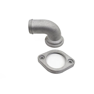 CFR Performance Hemi Gen 3 90° Water Neck Thermostat Housing (Natural): Fits Most Hemi Models