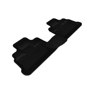 3D MAXpider ACE Kagu Rear Floormats (Black): Jeep Wrangler JK Unlimited 2007 - 2013