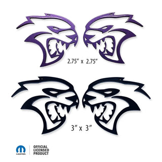 American Brother Designs HELLCAT Cutout Exterior Side Badge: Dodge Challenger / Charger 2015 - 2023