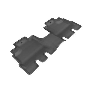 3D MAXpider ACE Kagu Rear Floormats (Black): Jeep Wrangler JK Unlimited 2014 - 2018