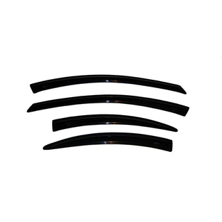 AVS Ventvisor Outside Mount Window Deflectors (4PC, Smoke): Dodge Neon 2000 - 2005