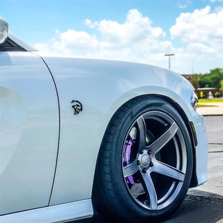 American Brother Designs HELLCAT Cutout Exterior Side Badge: Dodge Challenger / Charger 2015 - 2023