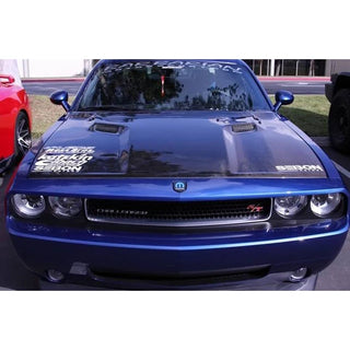 Anderson Composites OEM Carbon Fiber Hood: Dodge Challenger 2008 - 2023