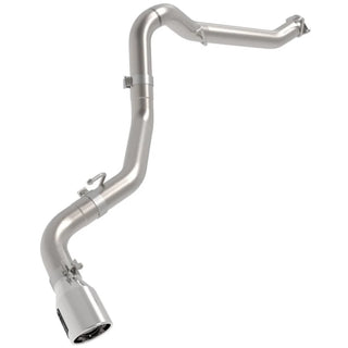 AFE Vulcan Stainless Steel DPF-Back Exhaust System (Polished Tip): Jeep Gladiator 3.0L EcoDiesel V6 2021 - 2023