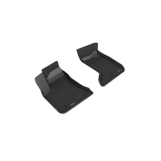 3D MAXpider ACE Kagu Front Floormats (Black): Chrysler 300 (11-24) / Dodge Charger (11-23) AWD Only