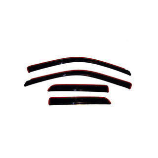 AVS Ventvisor In-Channel Window Deflectors (4PC, Smoke): Dodge RAM 1500 Quad Cab 2009 - 2018