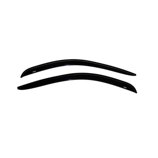 AVS Ventvisor Outside Mount Window Deflectors (2PC, Smoke): Dodge RAM 1500 Standard Cab 2002 - 2008