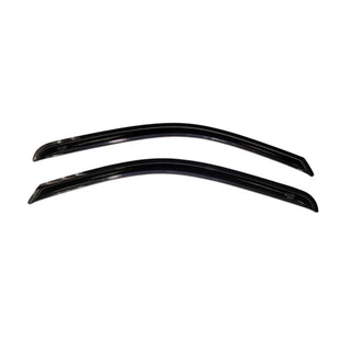 AVS Ventvisor Outside Mount Window Deflectors (2PC, Smoke): Dodge RAM 1500 Standard Cab 2009 - 2018
