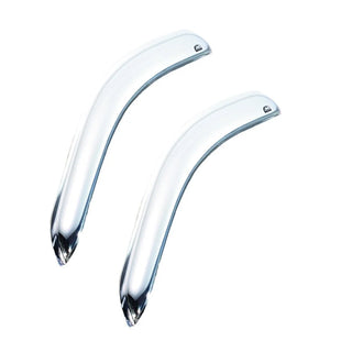 AVS Outside Mount Front Window Ventvisor (2PC, Chrome): Dodge Ram 1994 - 2002 (1500, 2500, 3500)