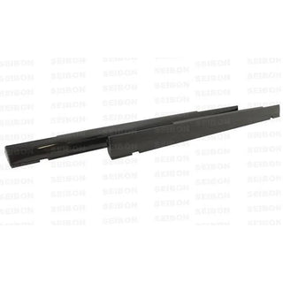 Anderson Composites OEM Carbon Fiber Side Skirts: Dodge Challenger 2008 - 2014