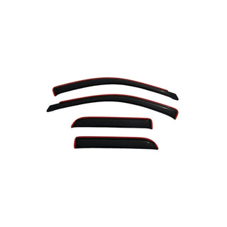 AVS Ventvisor In-Channel Window Deflectors (4PC, Smoke): Dodge RAM Quad Cab 2002 - 2009 (1500, 2500, 3500)
