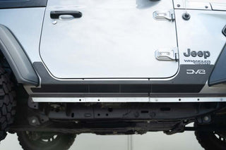 DV8 Offroad Rock Skins 2-Door: Jeep Wrangler JL 2018-26 - Black