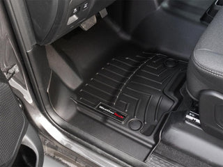 WeatherTech FloorLiner 1st Row Front Over The Hump Black: Ram 1500 2025-2026 3.6L / 5.7L Hemi